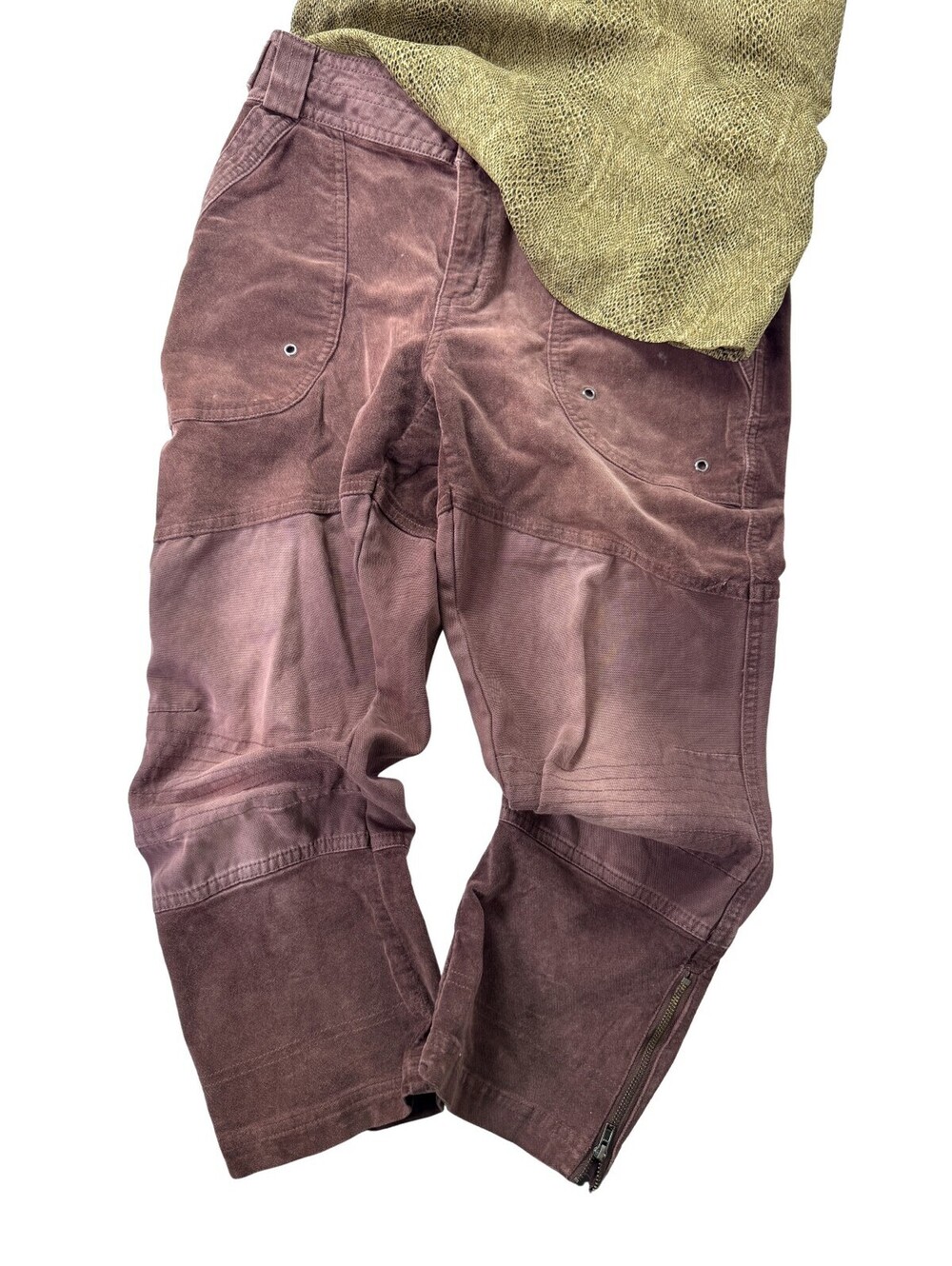 Silence + Noise Brown Utility Moto Pants Size 2